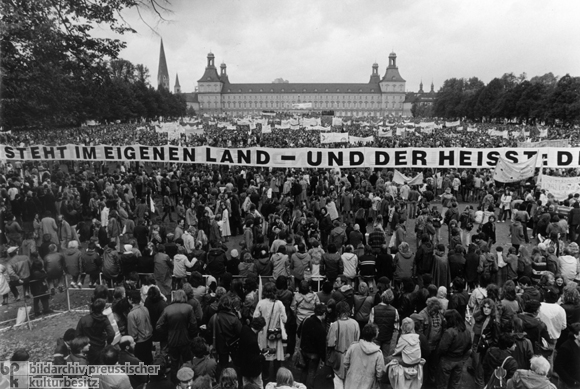 Friedensdemonstration in Bonn (10. Oktober 1981)